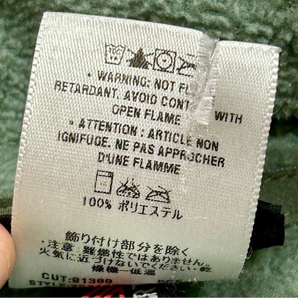 Patagonia Women’s Full Zip Fleece Jacket Green Size Small - Picture 7 of 8